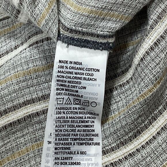 Prana Ecotropics Dress Stellar Stripe Open Back Midi S NWT Organic - Picture 6 of 16